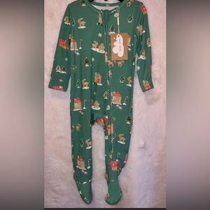 Angel dear bamboo footie chrisfmas gingerbread sleigh 6-9